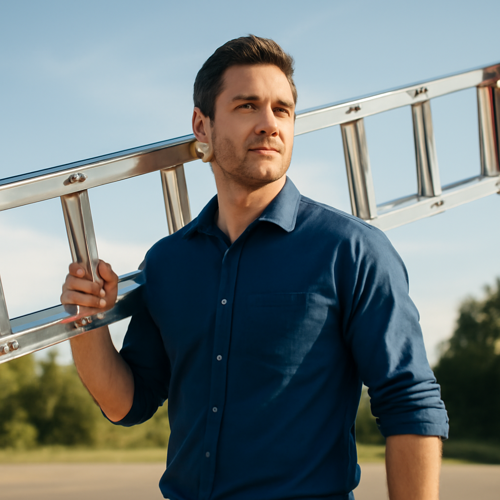 Rasentrimmer – Anwendung im Garten (KI)